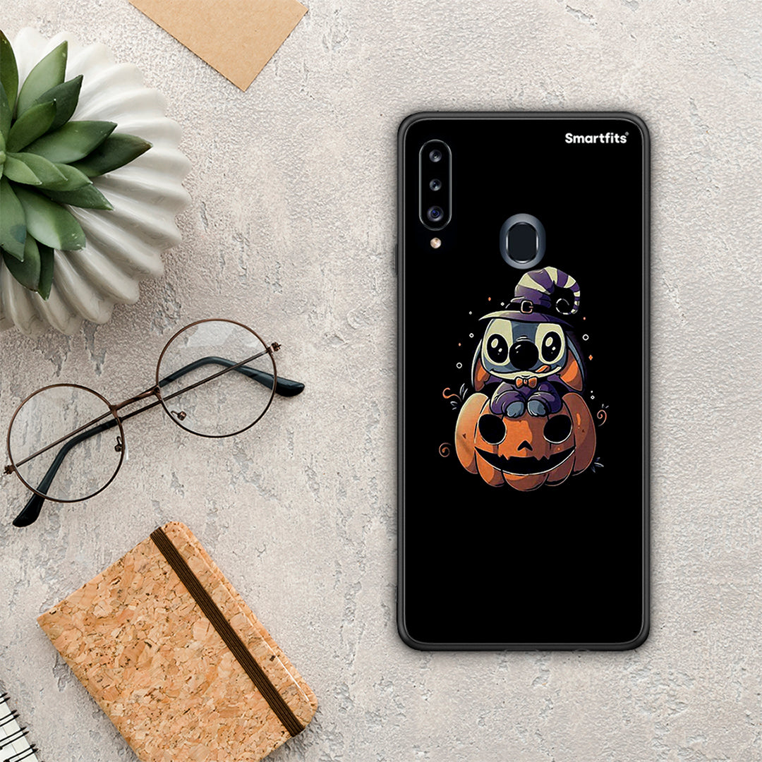 Halloween Stitch - Samsung Galaxy A20s θήκη