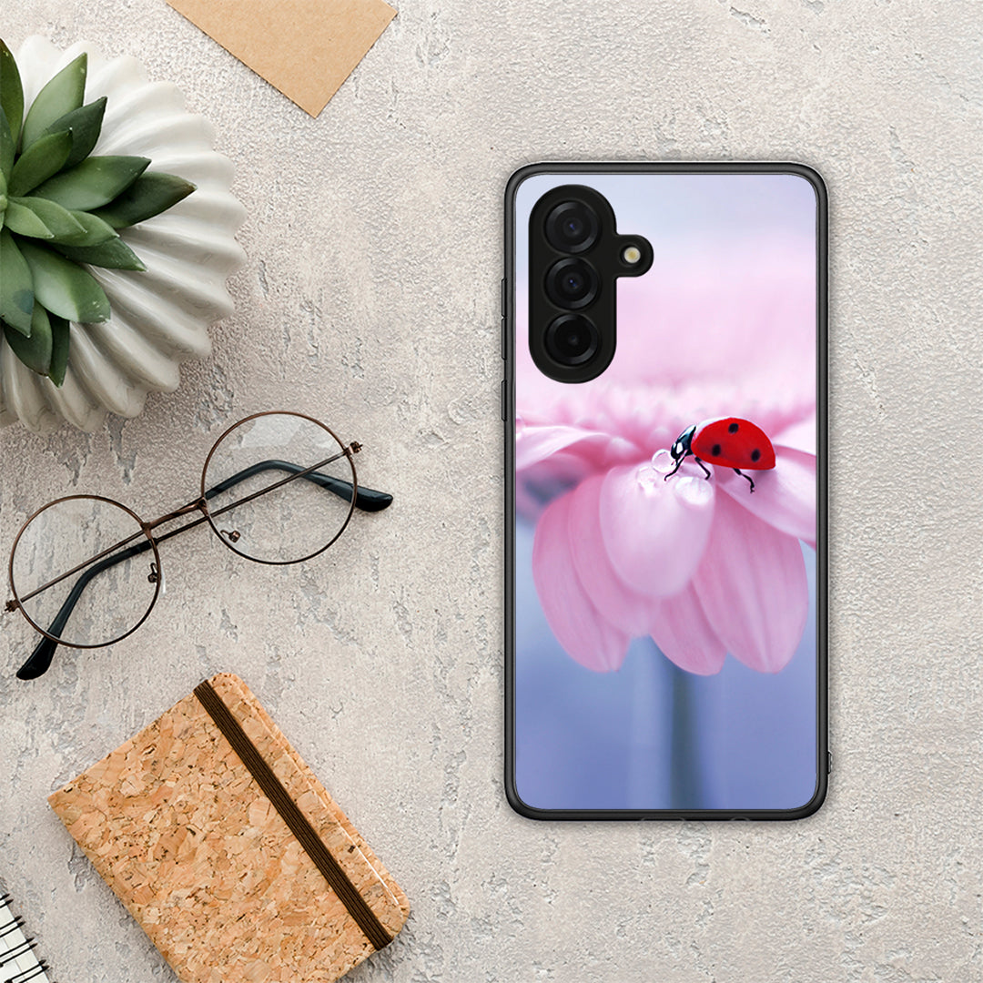 Ladybug Flower - Samsung Galaxy A26 5G θήκη
