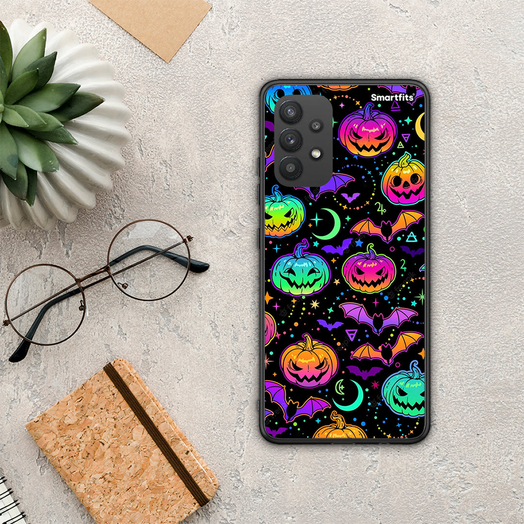 Neon Halloween - Samsung Galaxy A32 4G θήκη