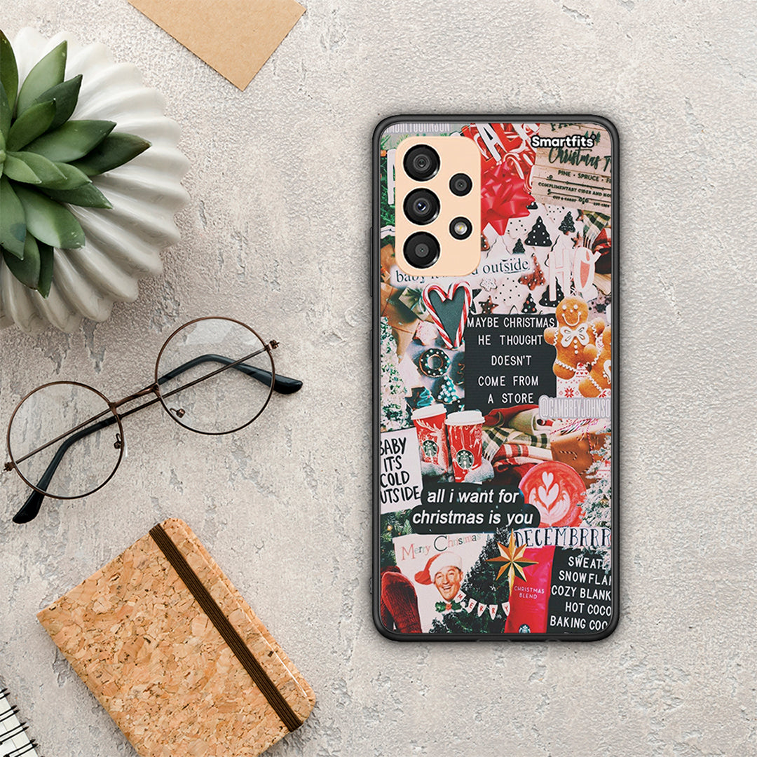 Christmas Happiness - Samsung Galaxy A33 5G θήκη