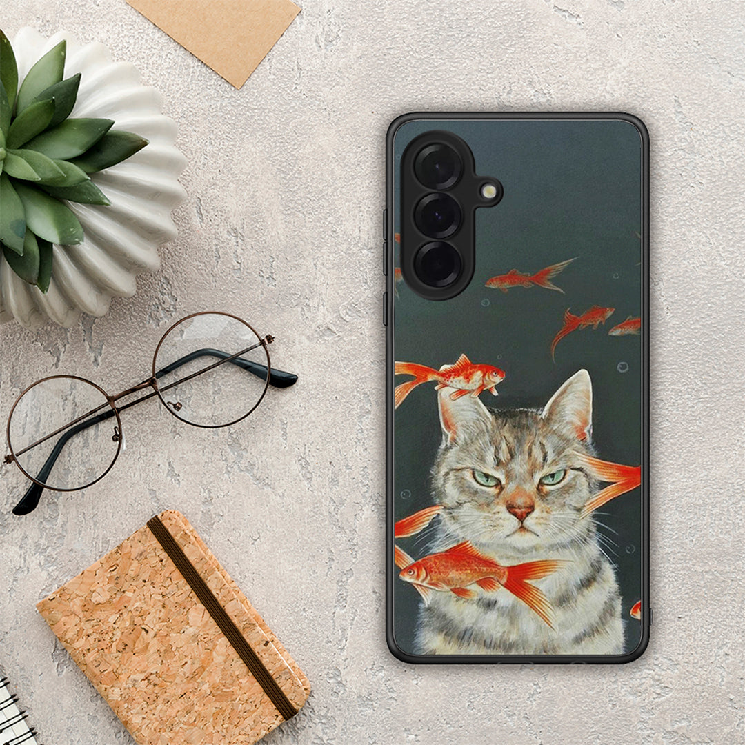 Cat Goldfish - Samsung Galaxy A36 θήκη