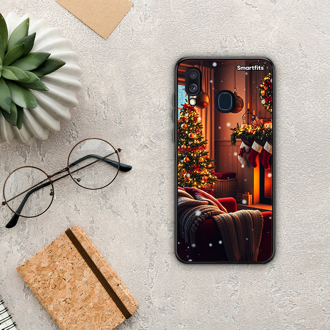 Home For Christmas - Samsung Galaxy A40 θήκη