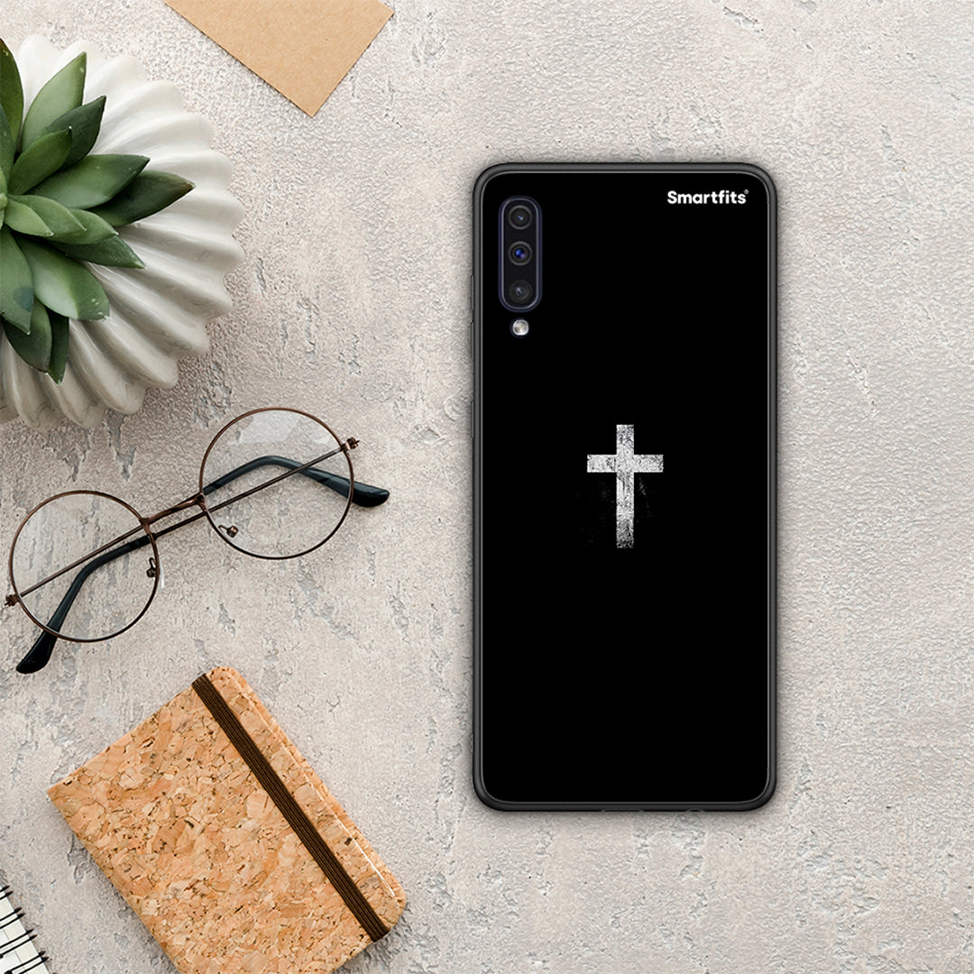 White Cross - Samsung Galaxy A50 / A30s θήκη