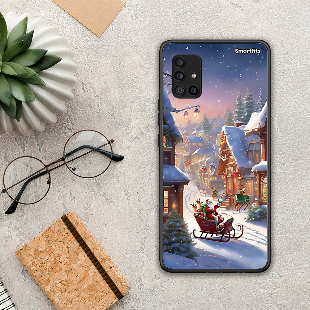 Christmas Snow - Samsung Galaxy A51 5G θήκη