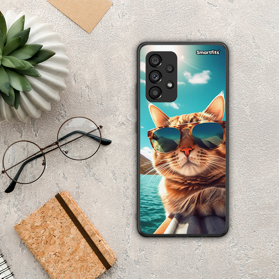 Summer Cat - Samsung Galaxy A53 5G θήκη