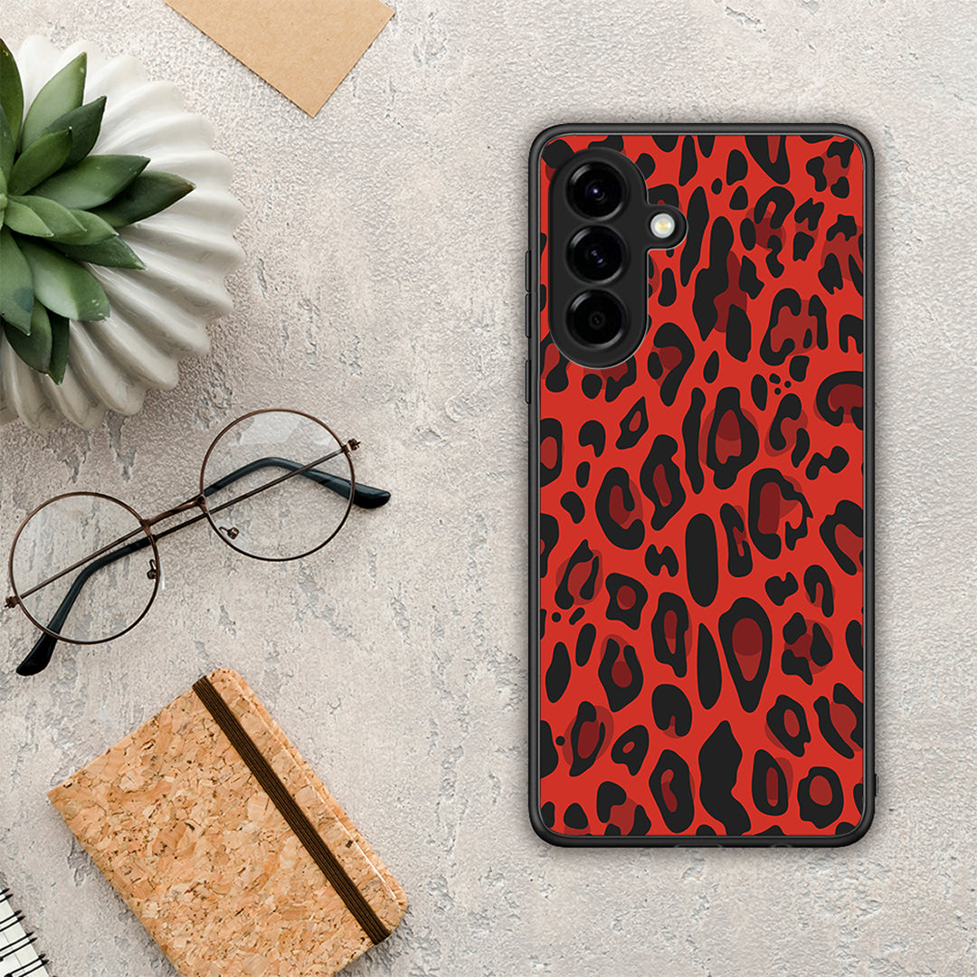 Animal Red Leopard - Samsung Galaxy A56 θήκη