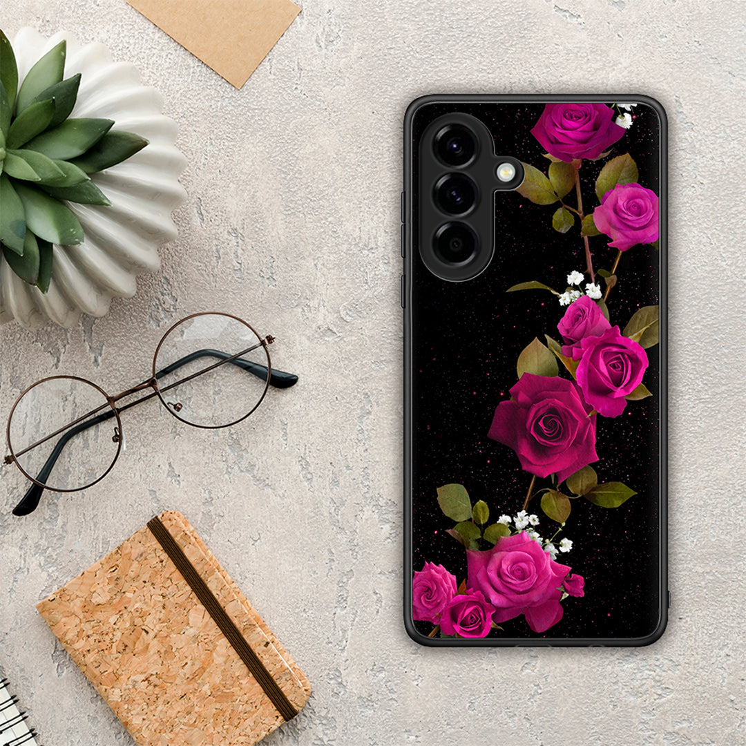 Flower Red Roses - Samsung Galaxy A56 θήκη