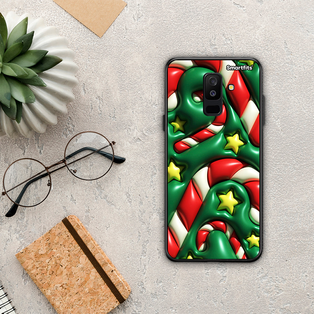 Christmas Bubbles - Samsung Galaxy A6+ 2018 θήκη