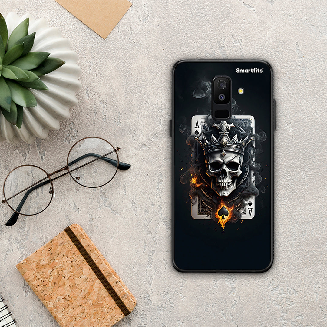 Skull King Ace - Samsung Galaxy A6+ 2018 θήκη