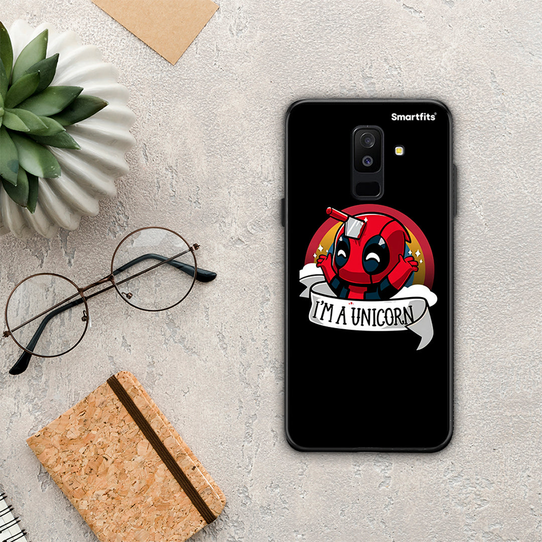 Unicorn Deadpool - Samsung Galaxy A6+ 2018 θήκη
