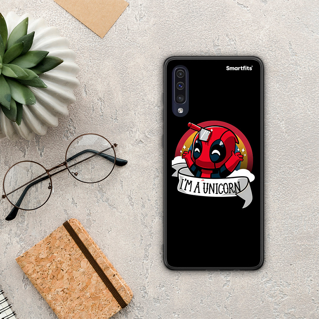 Unicorn Deadpool - Samsung Galaxy A70 θήκη