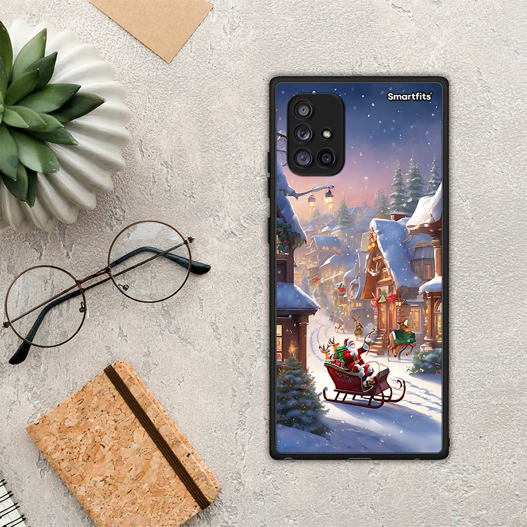 Christmas Snow - Samsung Galaxy A71 5G θήκη