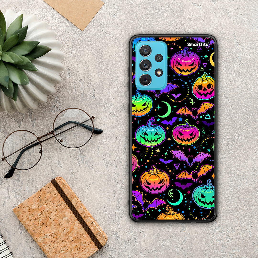Neon Halloween - Samsung Galaxy A72 θήκη