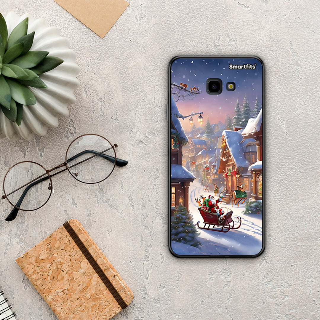 Christmas Snow - Samsung Galaxy J4+ θήκη