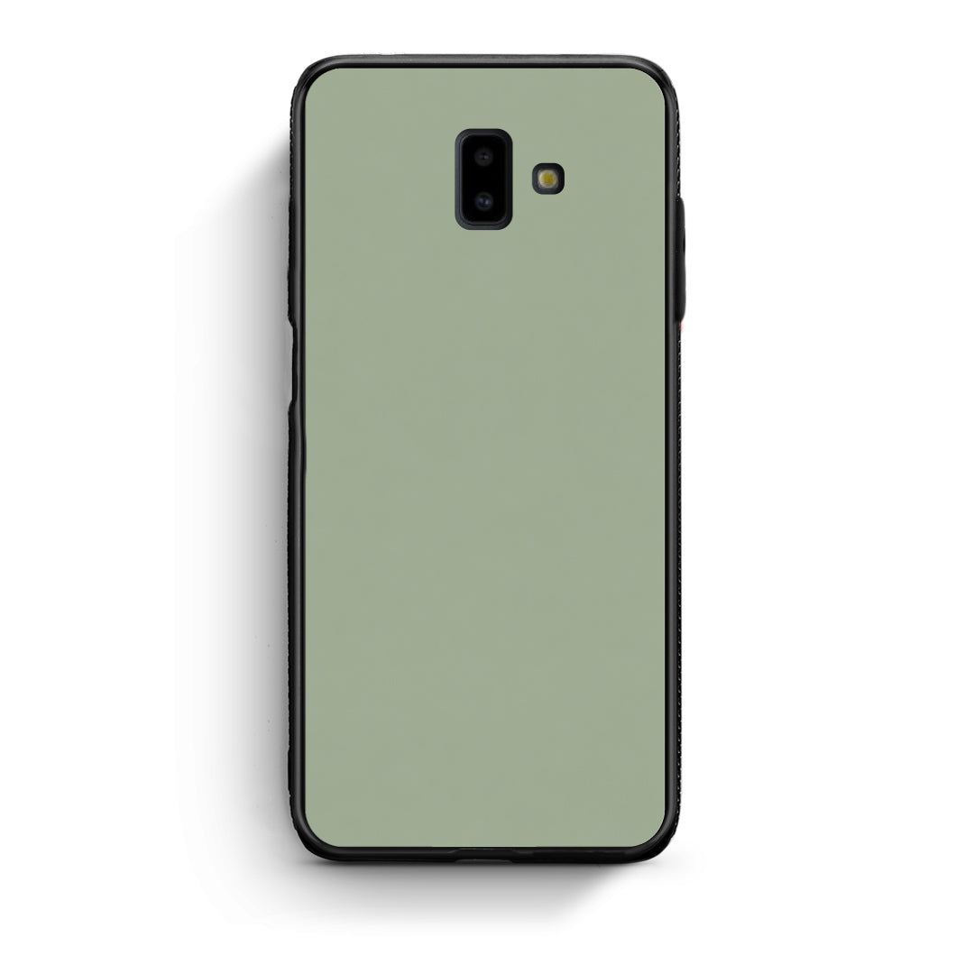 Θήκη Samsung Galaxy J6+ Sage Green από τη Smartfits με σχέδιο στο πίσω μέρος και μαύρο περίβλημα | Samsung Galaxy J6+ Sage Green case with colorful back and black bezels