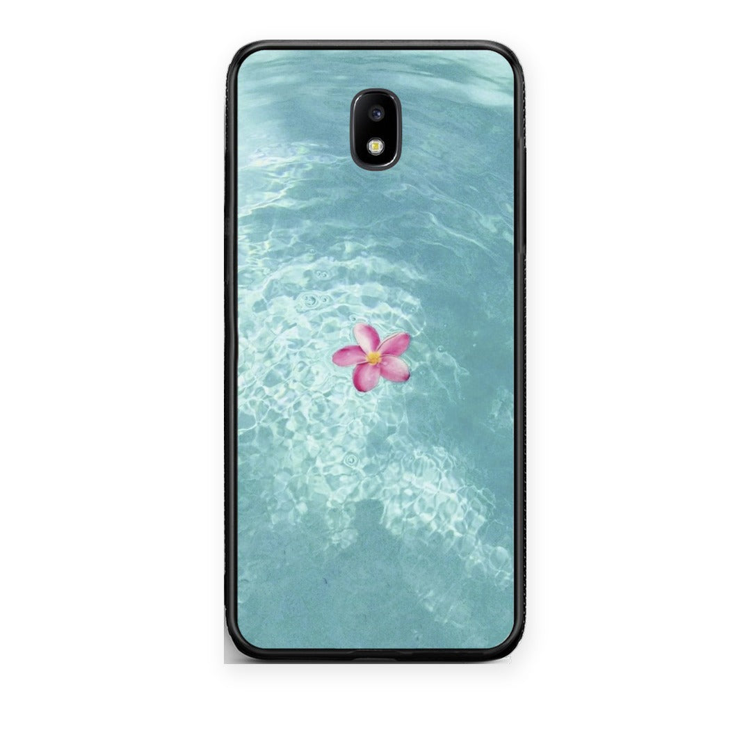 Θήκη Samsung Galaxy J5 2017 Water Flower από τη Smartfits με σχέδιο στο πίσω μέρος και μαύρο περίβλημα | Samsung Galaxy J5 2017 Water Flower case with colorful back and black bezels