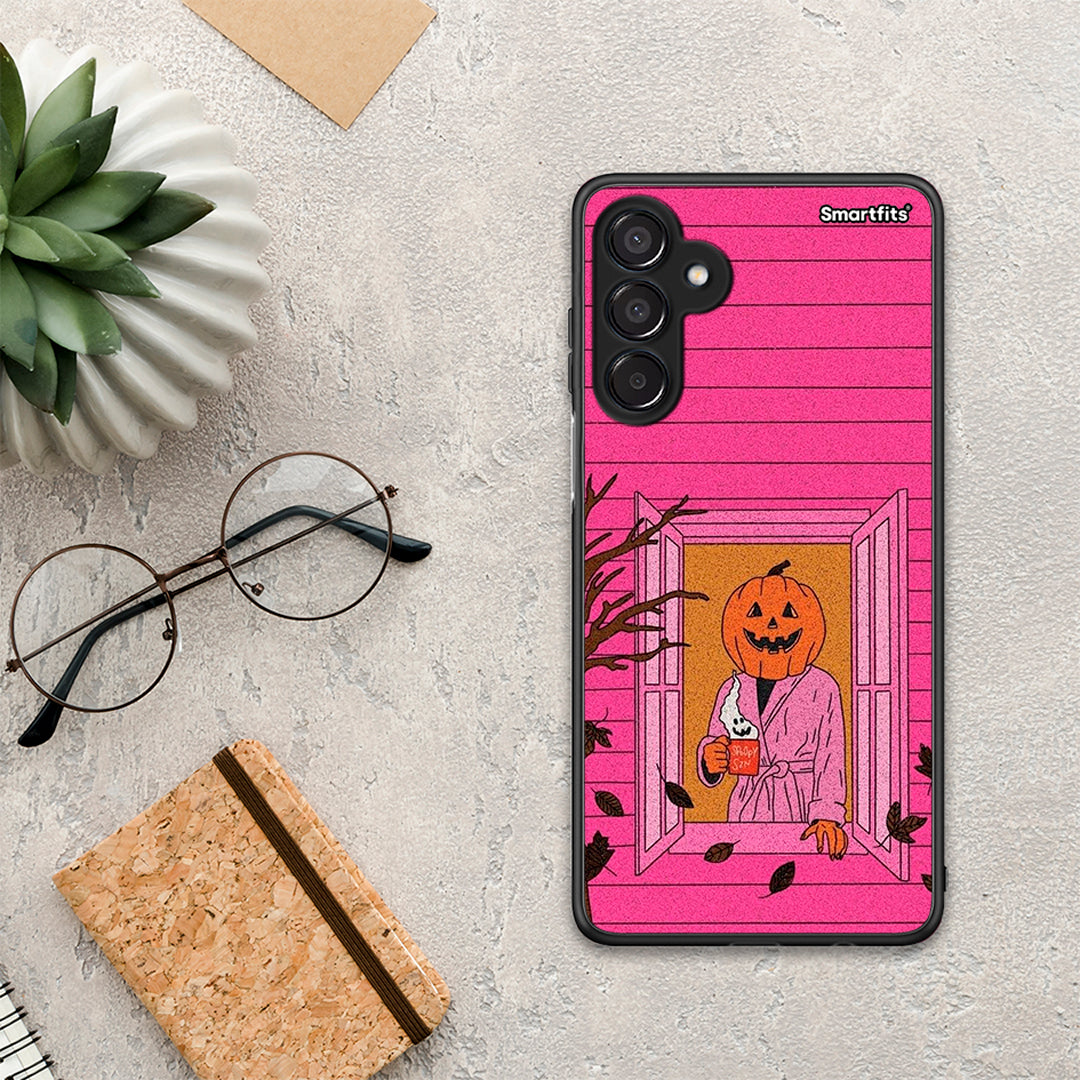 Halloween Pumpkin Lady - Samsung Galaxy M15 θήκη