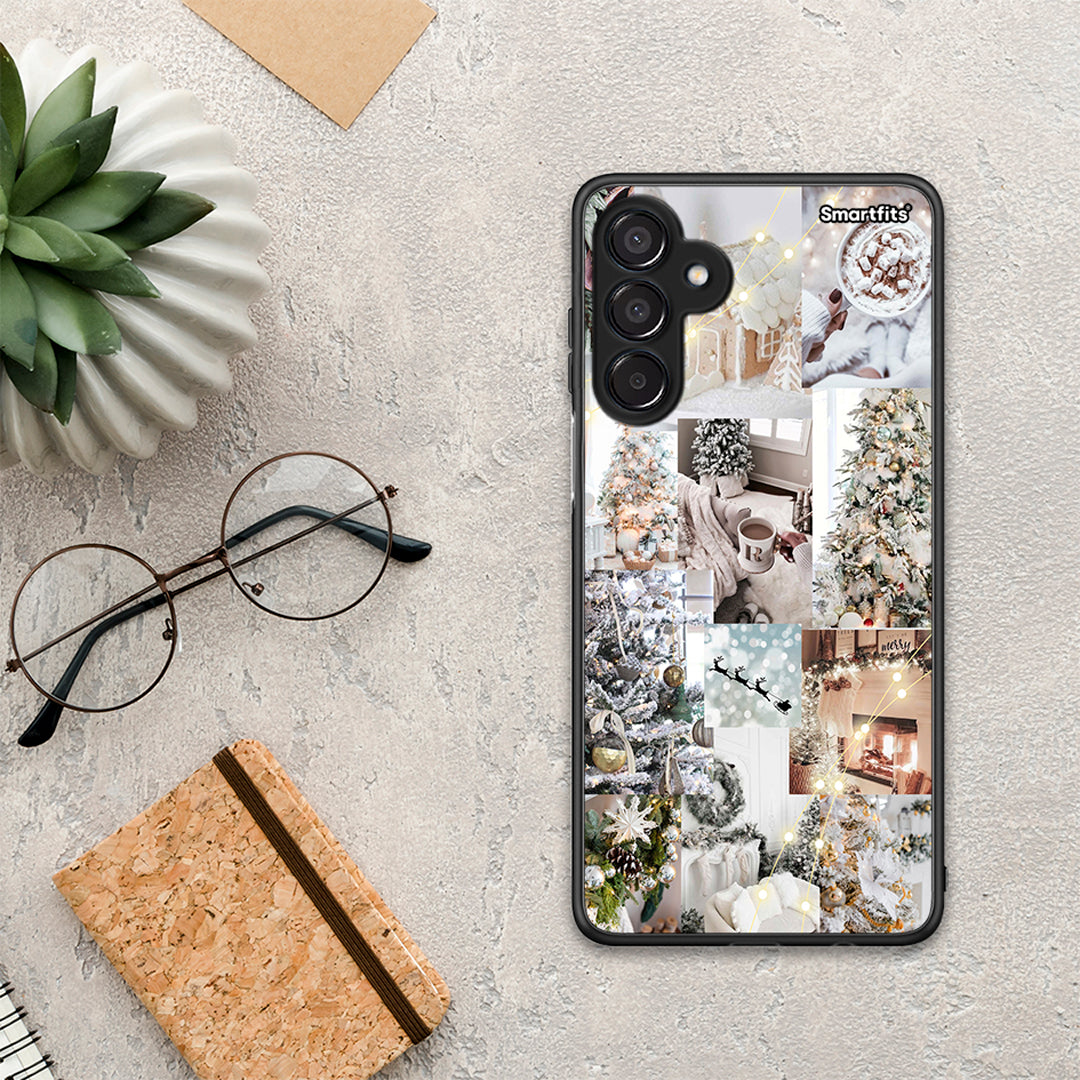 White Christmas - Samsung Galaxy M15 θήκη