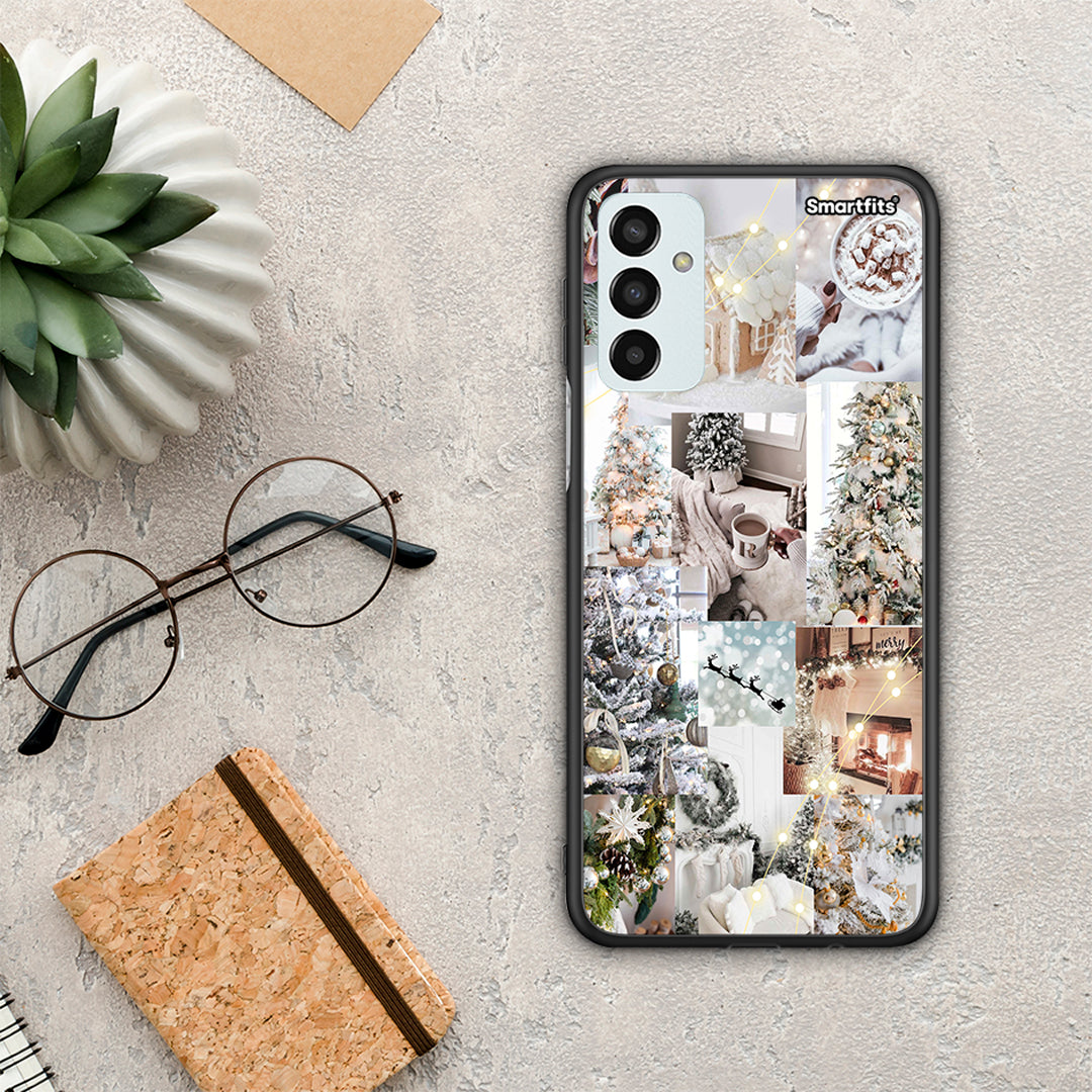 White Christmas - Samsung Galaxy M23 / F23 θήκη