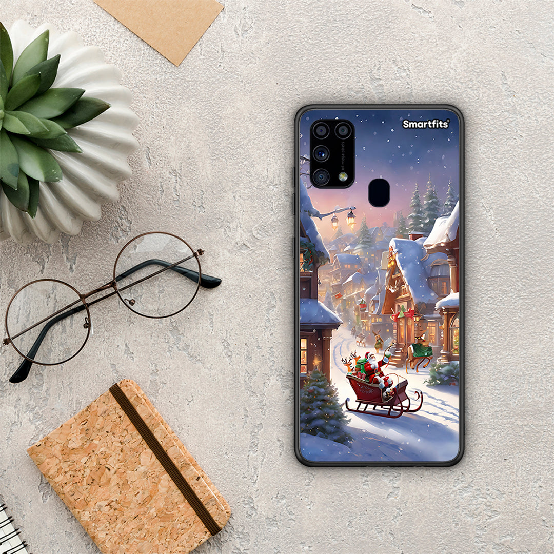 Christmas Snow - Samsung Galaxy M31 θήκη