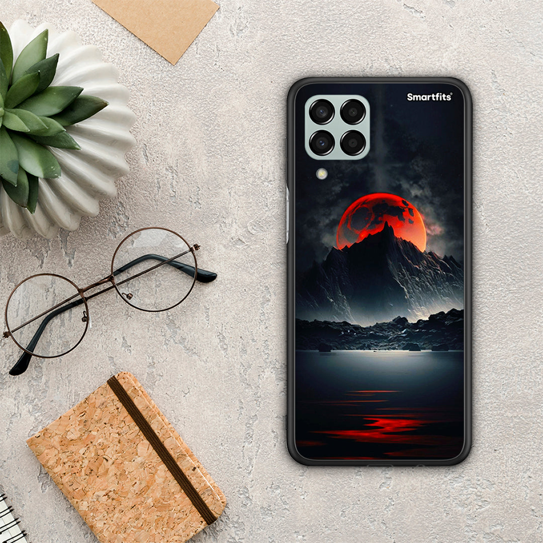 Red Full Moon - Samsung Galaxy M33 θήκη