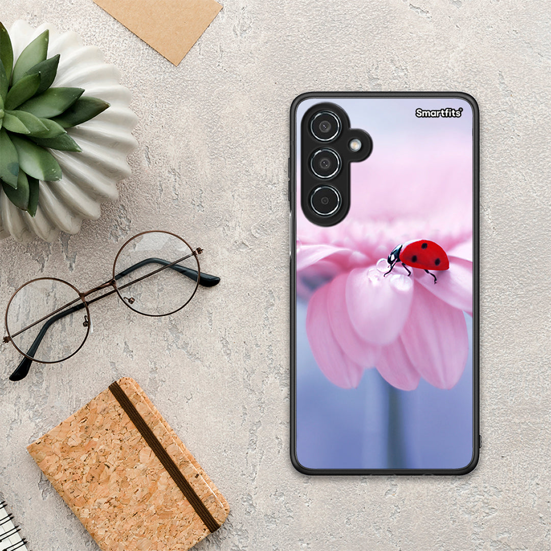 Ladybug Flower - Samsung Galaxy M35 5G θήκη