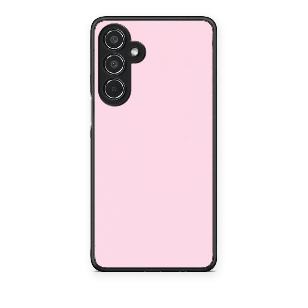 Θήκη Samsung Galaxy M35 5G Pale Pink από τη Smartfits με σχέδιο στο πίσω μέρος και μαύρο περίβλημα | Samsung Galaxy M35 5G Pale Pink case with colorful back and black bezels