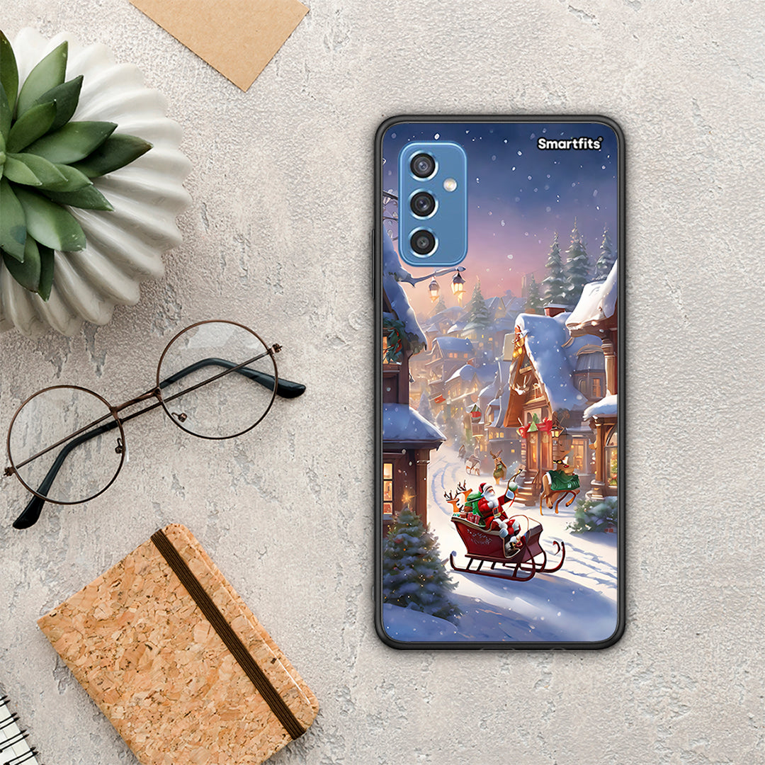 Christmas Snow - Samsung Galaxy M52 5G θήκη