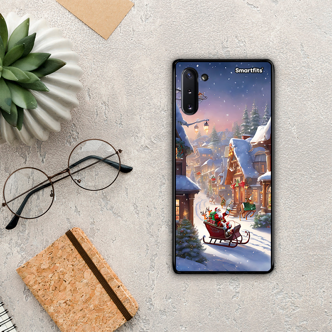 Christmas Snow - Samsung Galaxy Note 10 θήκη