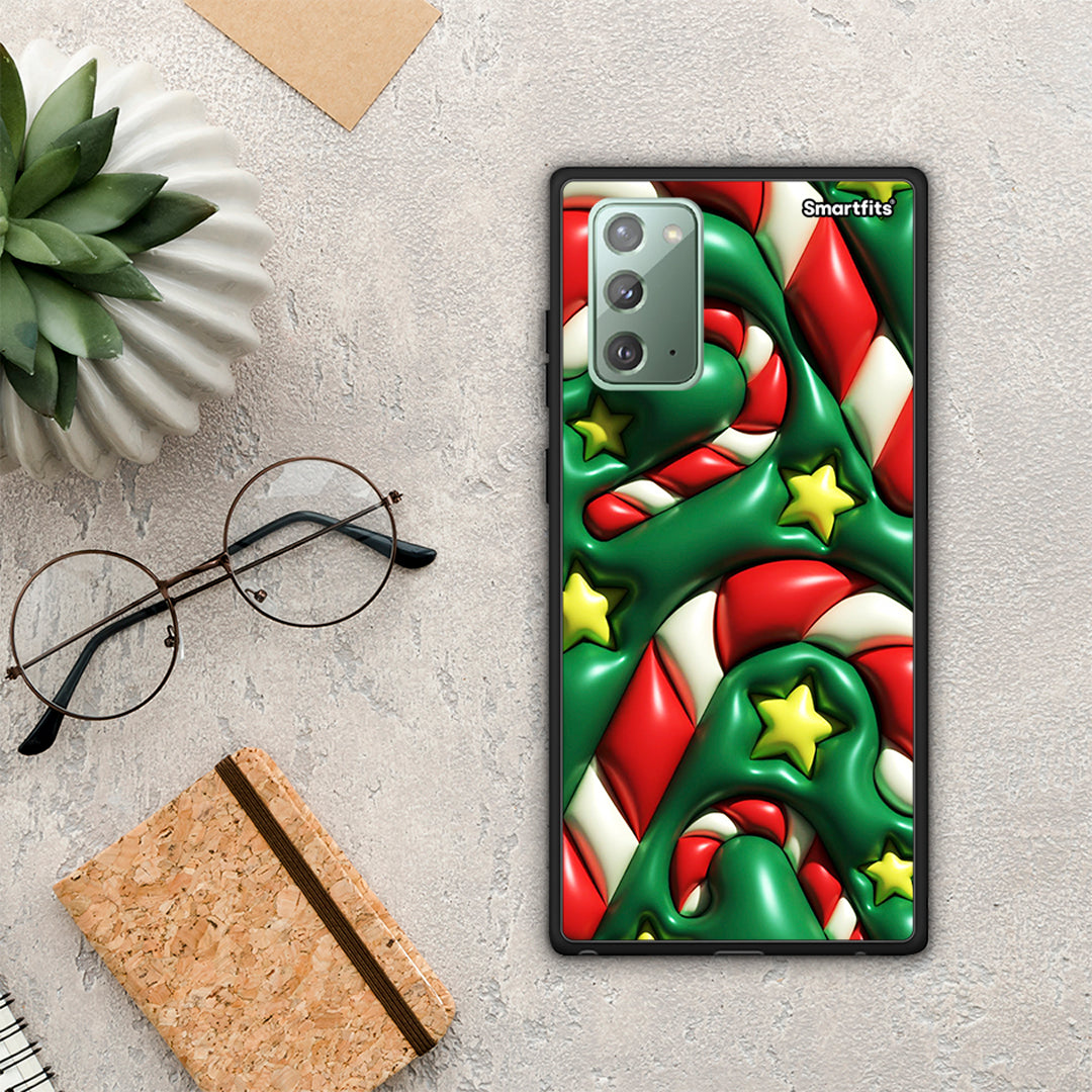 Christmas Bubbles - Samsung Galaxy Note 20 θήκη