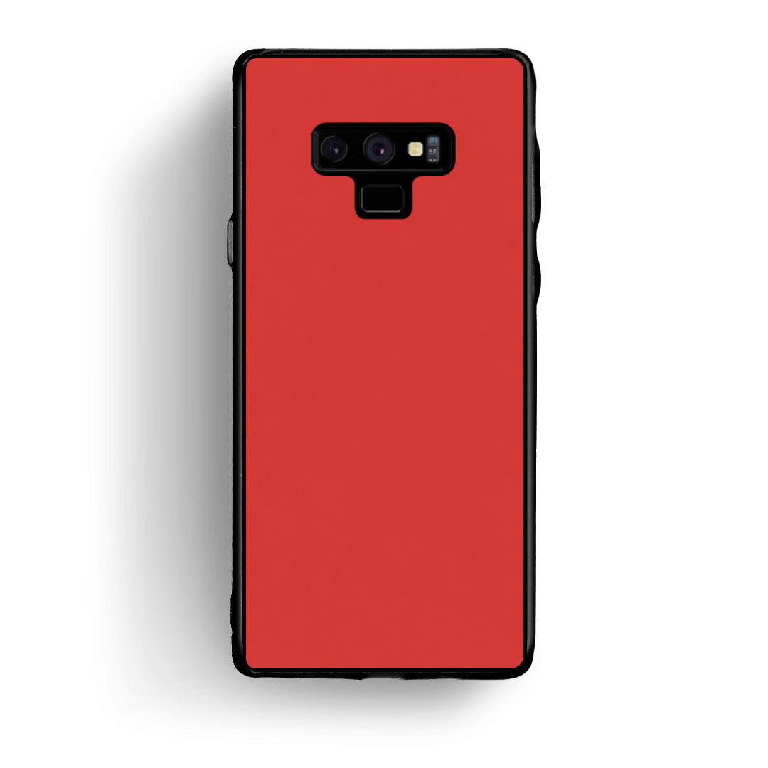 Θήκη Samsung Galaxy Note 9 Poppy Red από τη Smartfits με σχέδιο στο πίσω μέρος και μαύρο περίβλημα | Samsung Galaxy Note 9 Poppy Red case with colorful back and black bezels