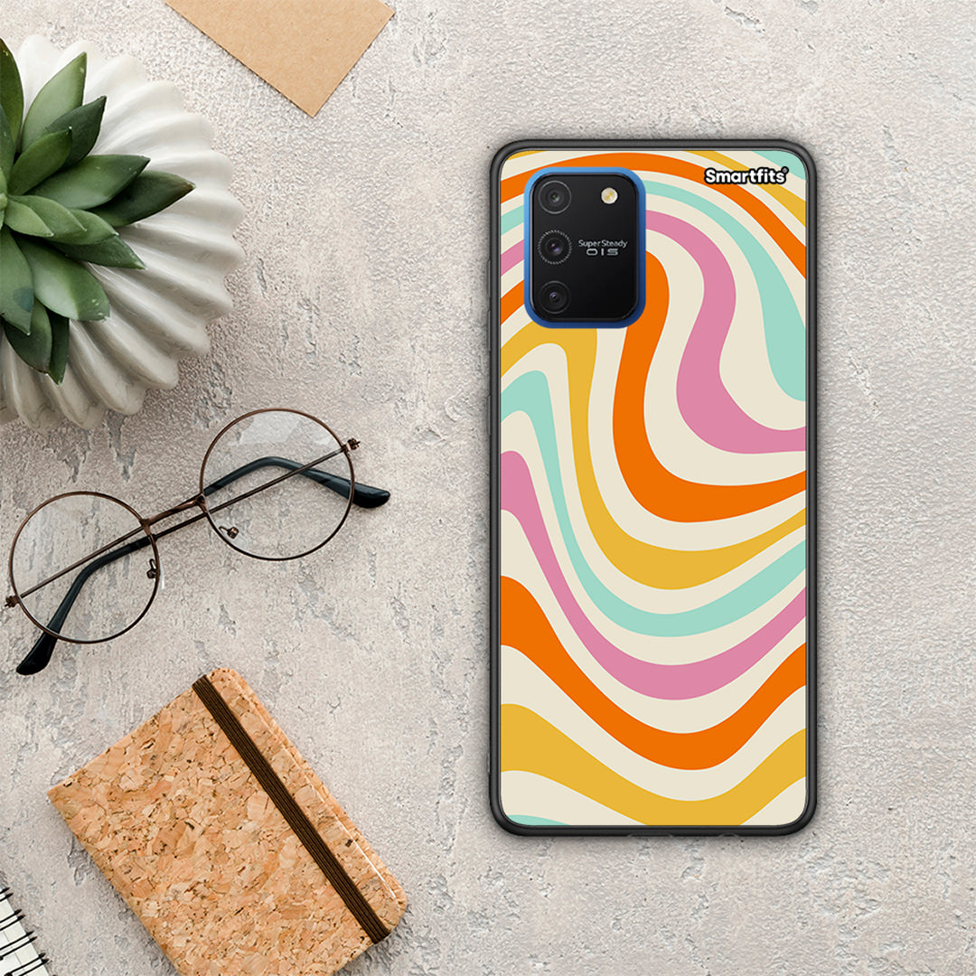Colourful Waves - Samsung Galaxy S10 Lite θήκη