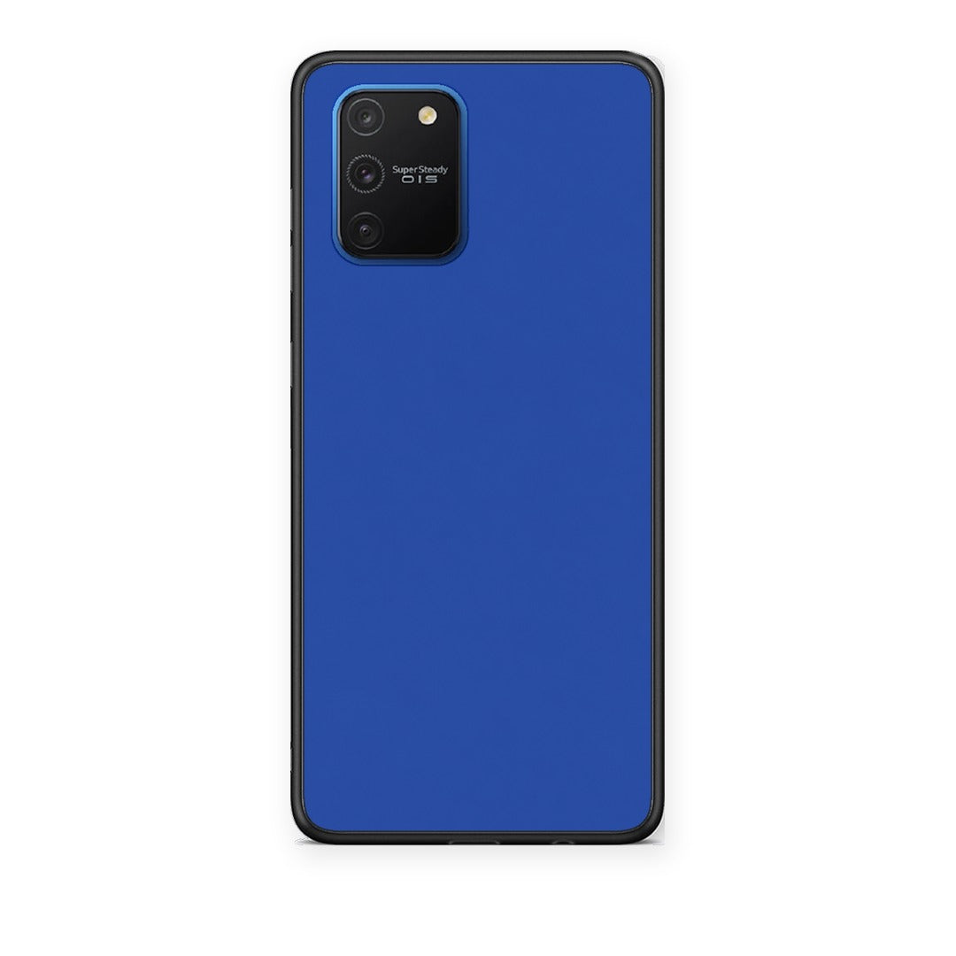 Θήκη Samsung Galaxy S10 Lite Royal Blue από τη Smartfits με σχέδιο στο πίσω μέρος και μαύρο περίβλημα | Samsung Galaxy S10 Lite Royal Blue case with colorful back and black bezels
