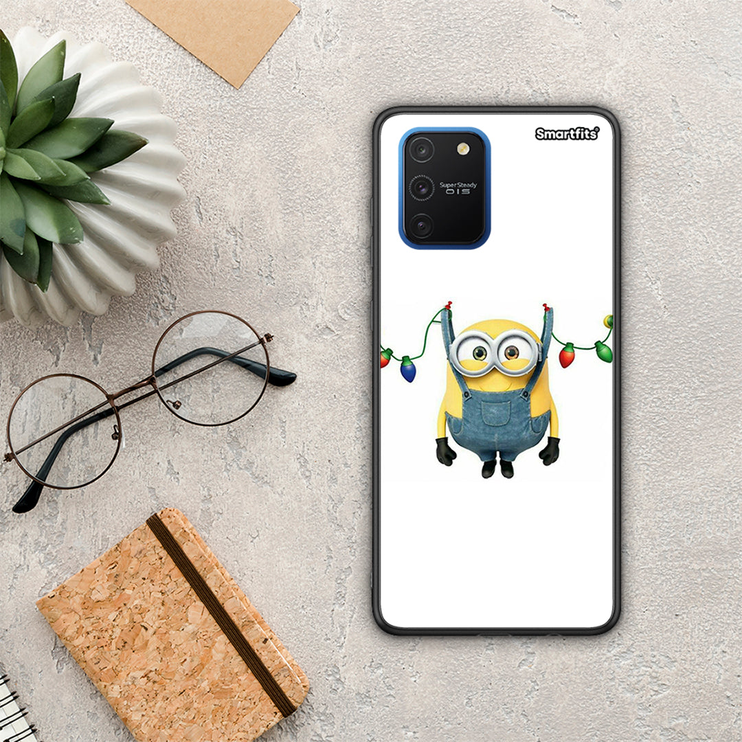 Xmas Minion Lights - Samsung Galaxy S10 Lite θήκη