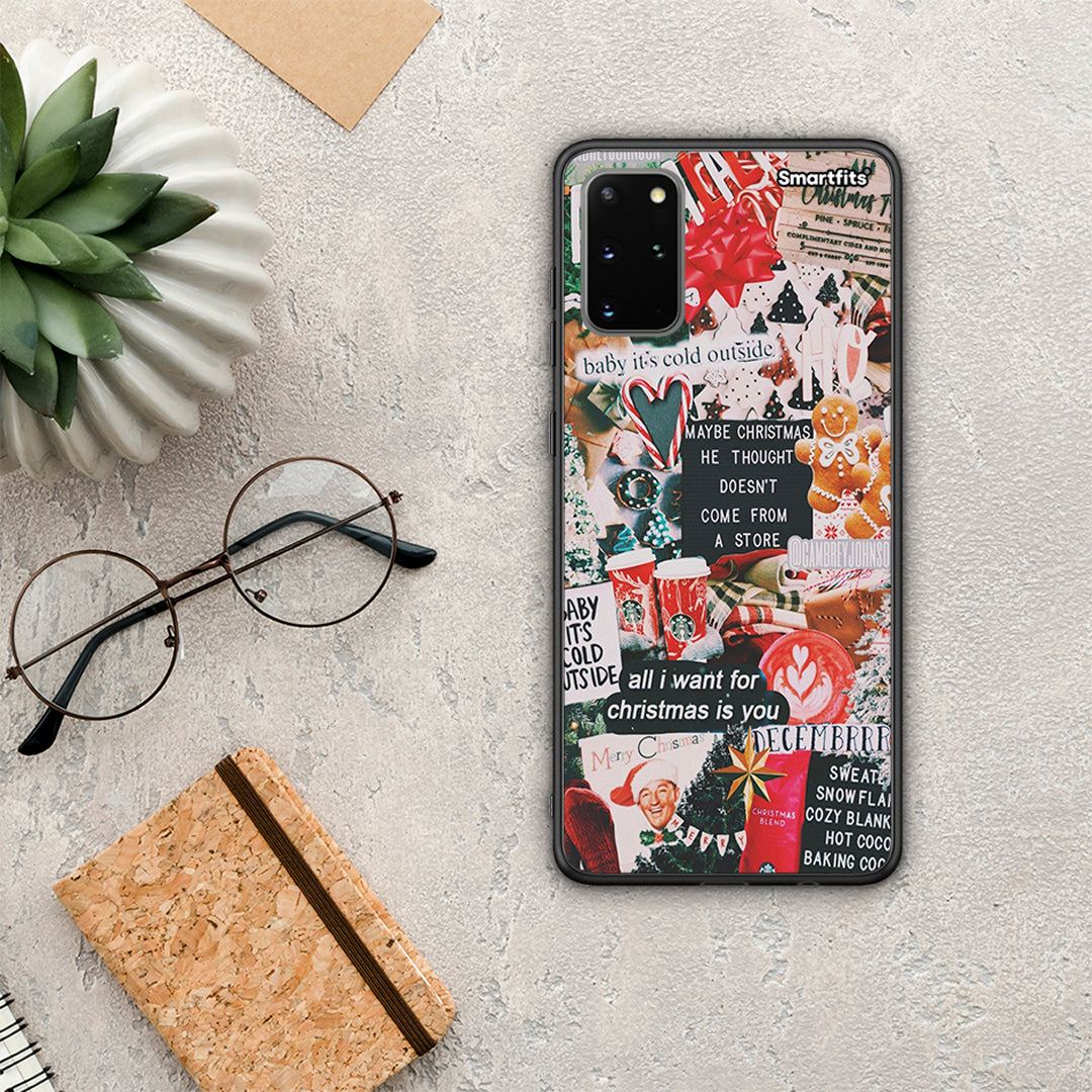 Christmas Happiness - Samsung Galaxy S20+ θήκη