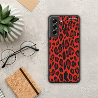 Thumbnail for Animal Red Leopard - Samsung Galaxy S21 FE θήκη