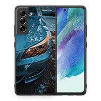 Thumbnail for Θήκη Samsung S21 FE Bmw E60 από τη Smartfits με σχέδιο στο πίσω μέρος και μαύρο περίβλημα | Samsung S21 FE Bmw E60 case with colorful back and black bezels