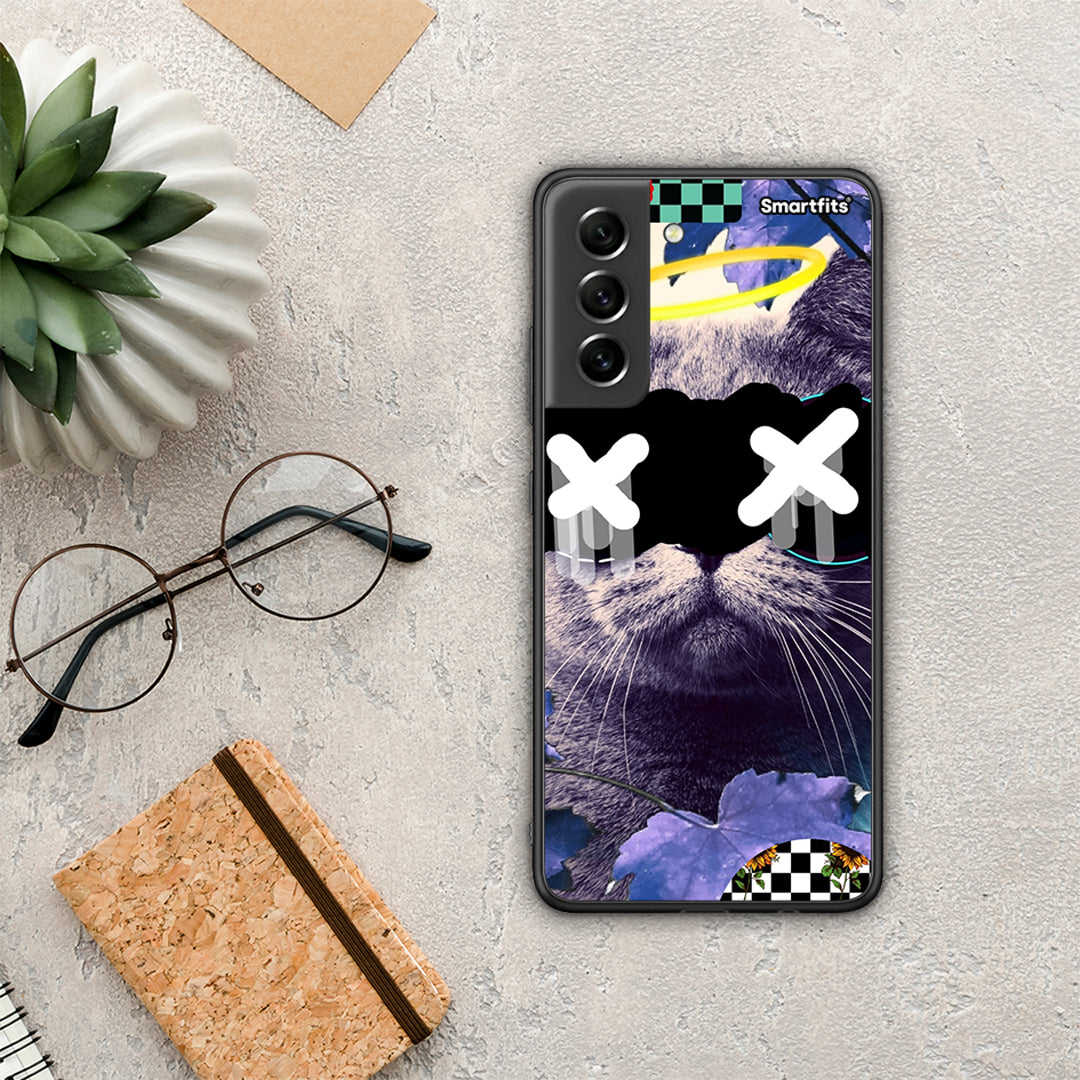 Cat Collage - Samsung Galaxy S21 FE θήκη