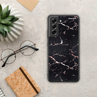 Thumbnail for Marble Black Rosegold - Samsung Galaxy S21 FE θήκη