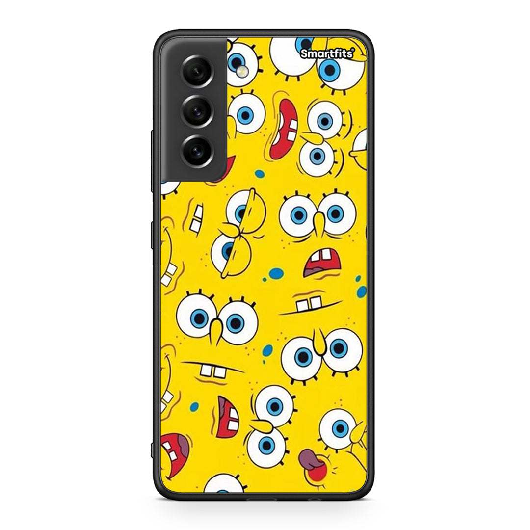 4 - Samsung S21 FE Sponge PopArt case, cover, bumper
