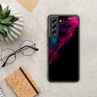 Thumbnail for Watercolor Pink Black - Samsung Galaxy S21 FE θήκη