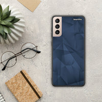 Thumbnail for Geometric Blue Abstract - Samsung Galaxy S21+ θήκη