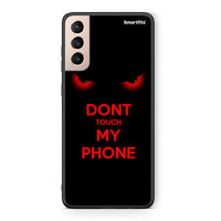 Thumbnail for Samsung S21+ Touch My Phone Θήκη από τη Smartfits με σχέδιο στο πίσω μέρος και μαύρο περίβλημα | Smartphone case with colorful back and black bezels by Smartfits