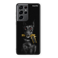 Thumbnail for Samsung S21 Ultra Golden Gun Θήκη Αγίου Βαλεντίνου από τη Smartfits με σχέδιο στο πίσω μέρος και μαύρο περίβλημα | Smartphone case with colorful back and black bezels by Smartfits