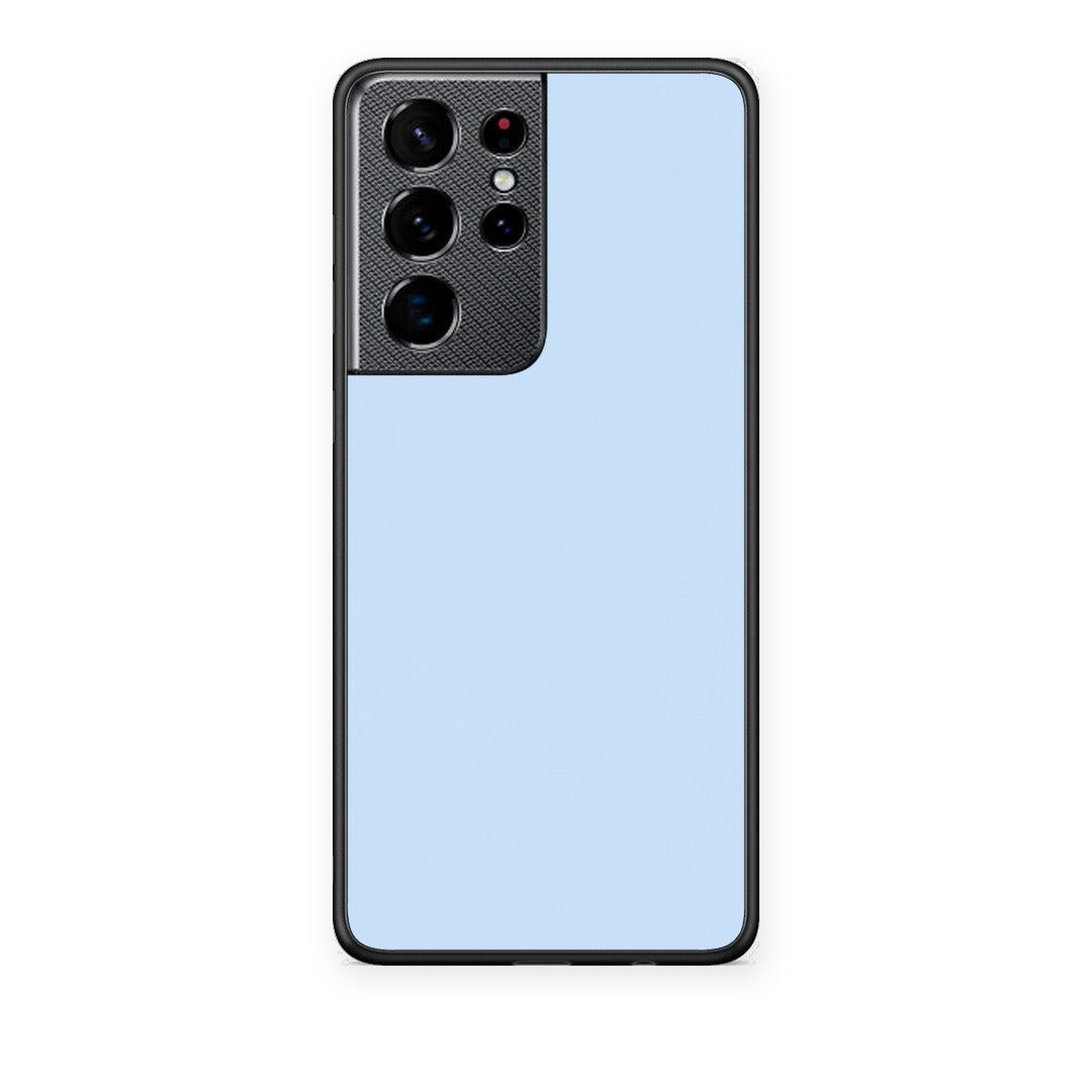 Θήκη Samsung Galaxy S21 Ultra Powder Blue από τη Smartfits με σχέδιο στο πίσω μέρος και μαύρο περίβλημα | Samsung Galaxy S21 Ultra Powder Blue case with colorful back and black bezels
