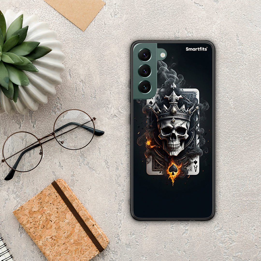 Skull King Ace - Samsung Galaxy S22 Plus θήκη