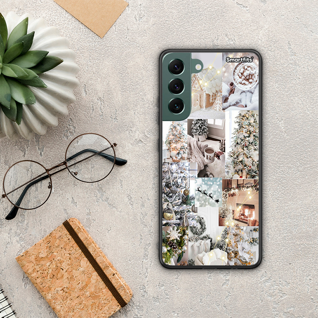 White Christmas - Samsung Galaxy S22 Plus θήκη