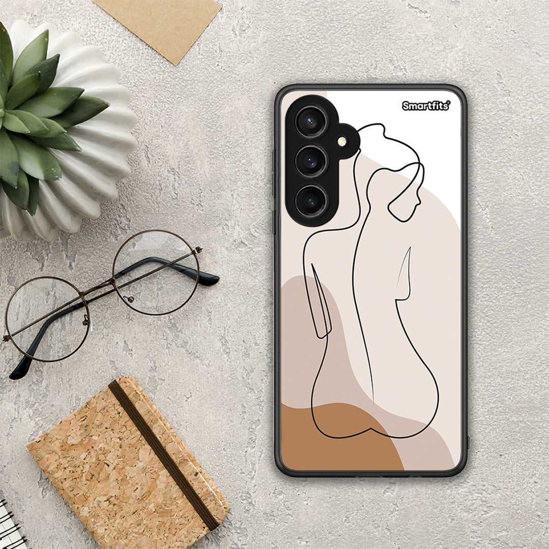 LineArt Woman - Samsung Galaxy S23 FE θήκη