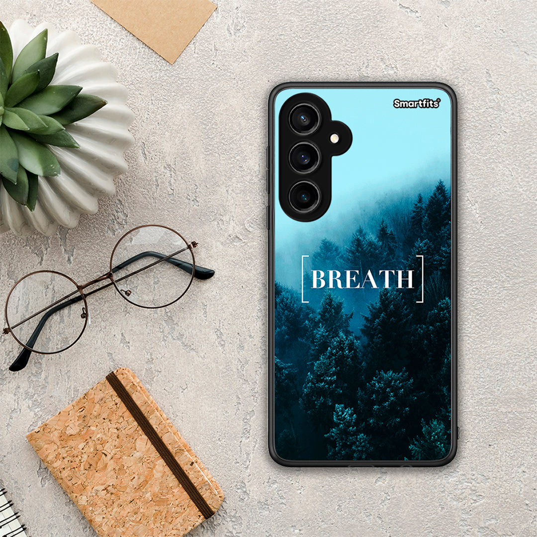 Quote Breath - Samsung Galaxy S23 FE θήκη