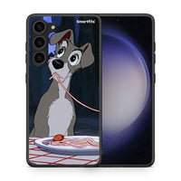 Thumbnail for Θήκη Samsung Galaxy S23 Plus Lady And Tramp 1 από τη Smartfits με σχέδιο στο πίσω μέρος και μαύρο περίβλημα | Samsung Galaxy S23 Plus Lady And Tramp 1 Case with Colorful Back and Black Bezels